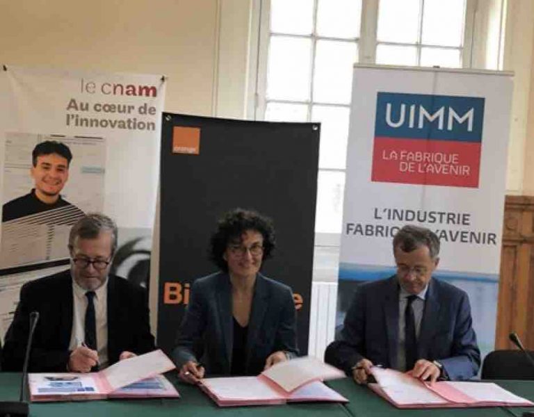L’UIMM, le Cnam et Orange unissent leurs expertises pour développer les compétences digitales de demain