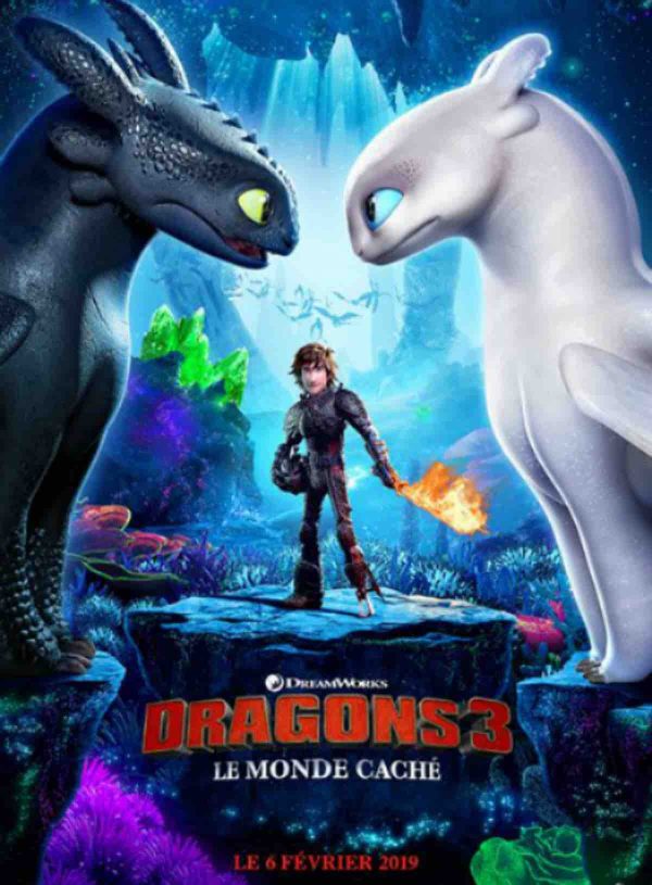 «Dragons 3: le monde caché» reste en tête du box-office nord-américain