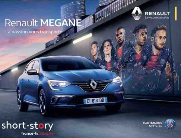 Renault signe la première «Short-story» de FranceTV Publicité