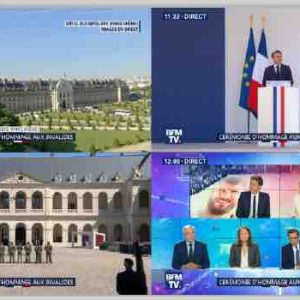 BFMTV, 3ème chaîne de France avec l’édition spéciale «Cérémonie d’hommage aux Invalides»