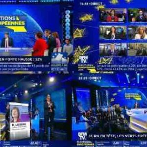 BFMTV, 5ème chaîne de France avec l’édition spéciale «Résultats des élections européennes»