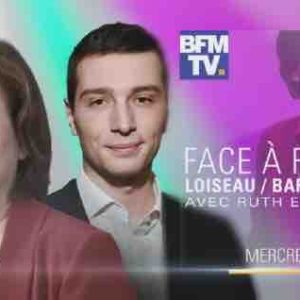 BFMTV : débat inédit Nathalie Loiseau/ Jordan Bardella mercredi 15 mai