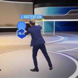 France Télévisions innove avec un écran tactile virtuel
