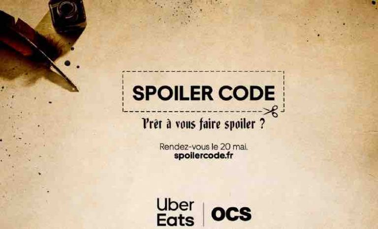 Uber Eats et OCS spoilent le 6ème et dernier épisode de l’ultime saison de «Game of Thrones» le 20 mai prochain