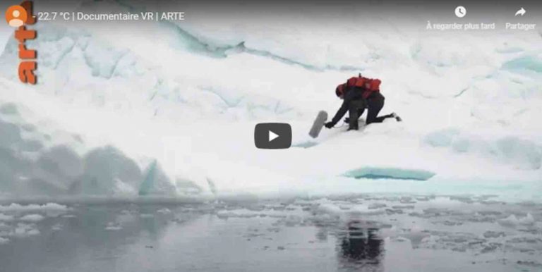 ARTE lance «-22.7°C», une expérience musicale et polaire en VR
