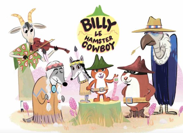 Dandelooo : la série animée «Billy le hamster cowboy» en développement pour France Télévisions