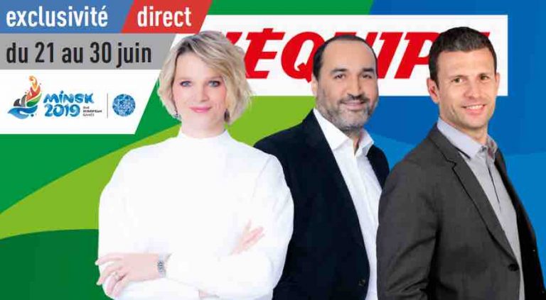 L’Equipe : les Jeux Européens 2019 en direct du 21 au 30 juin