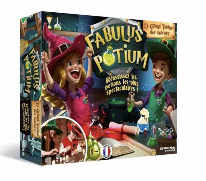 Dujardin Fabulus Potium - Jeu De Société Scientifique Créer Tes Potions Magiques Dès 8 Ans