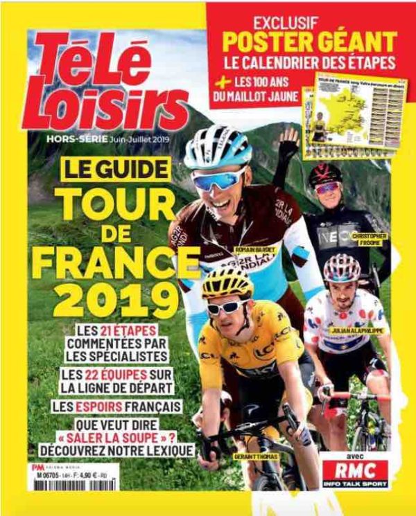 «Télé-Loisirs» : lancement du hors-série spécial Tour de France 2019