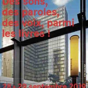 BnF : le Prix Phonurgia Nova 2019 de la création radiophonique et sonore les 28 et 29 septembre
