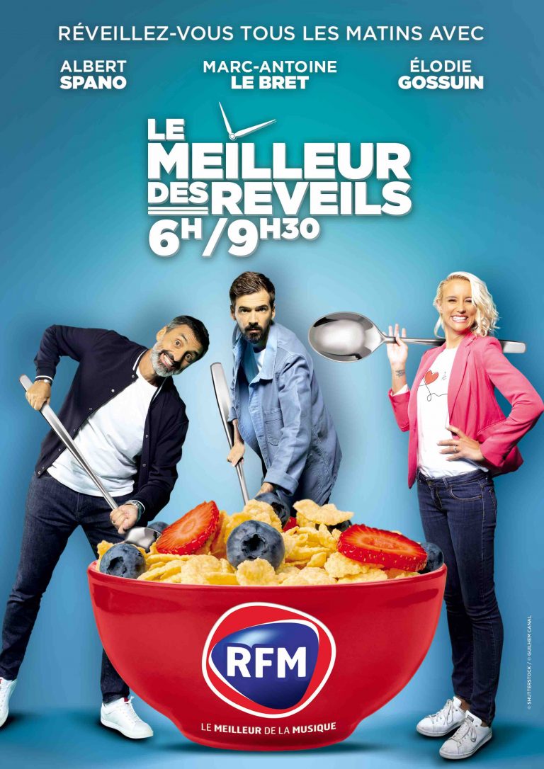 RFM lance une campagne de communication autour du «Meilleur des Réveils»