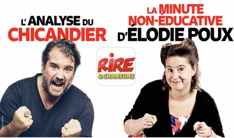Rire & Chansons: les humoristes Elodie Poux et Jason Chicandier rejoignent la station dès le 30 septembre