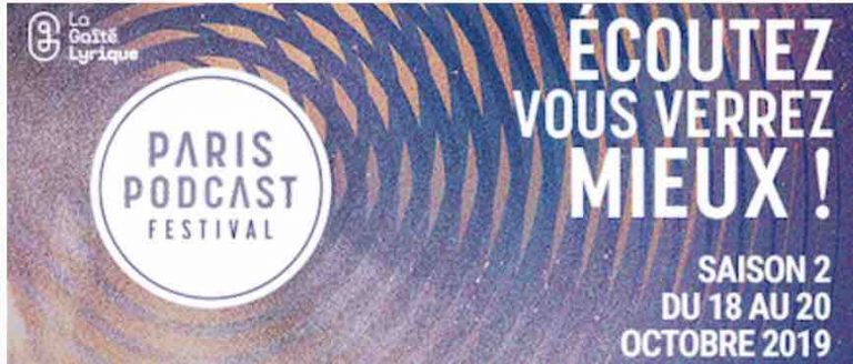 Paris Podcast Festival 2019 : le Palmarès de la 2ème édition