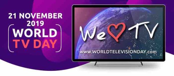 23ème édition de la journée mondiale de la télévision ce 21 novembre