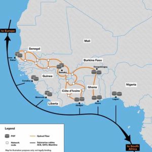 Orange accélère le développement de la connectivité en Afrique