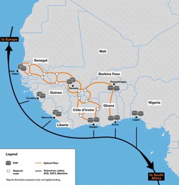 Orange accélère le développement de la connectivité en Afrique