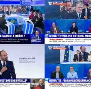BFMTV, 3ème chaîne de France avec son édition spéciale 11 décembre allocution 1er Ministre
