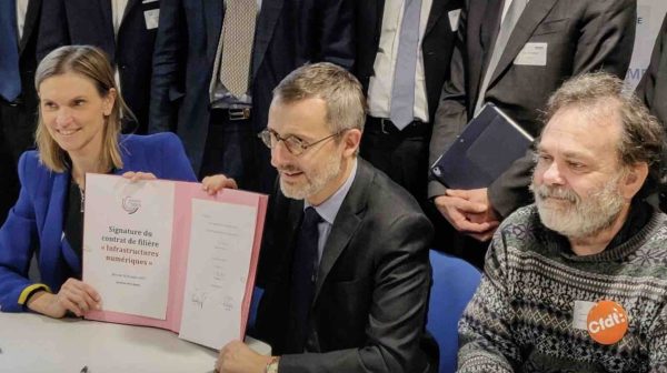 Signature du CSF Infrastructures numériques