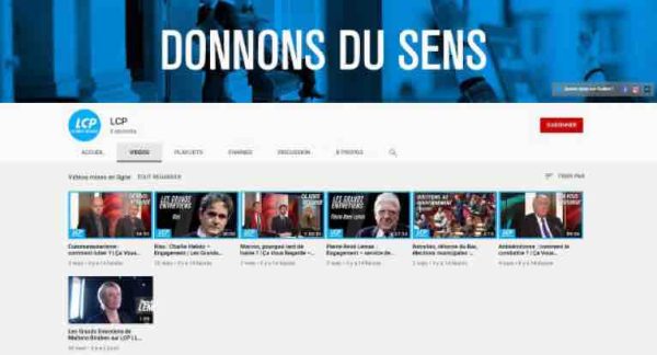 LCP lance sa chaîne YouTube