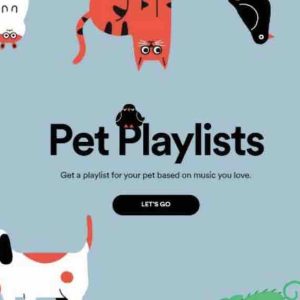 Spotify lance une playlist pour animaux de compagnie