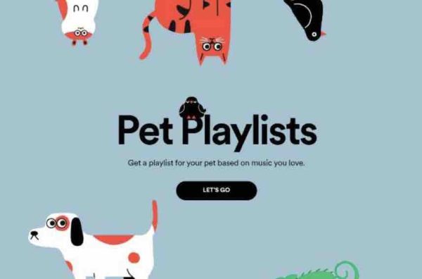 Spotify lance une playlist pour animaux de compagnie