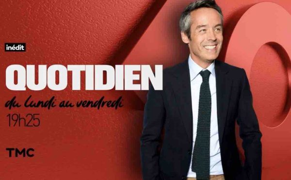 TMC : «Quotidien» en baisse (-122.500) lundi 