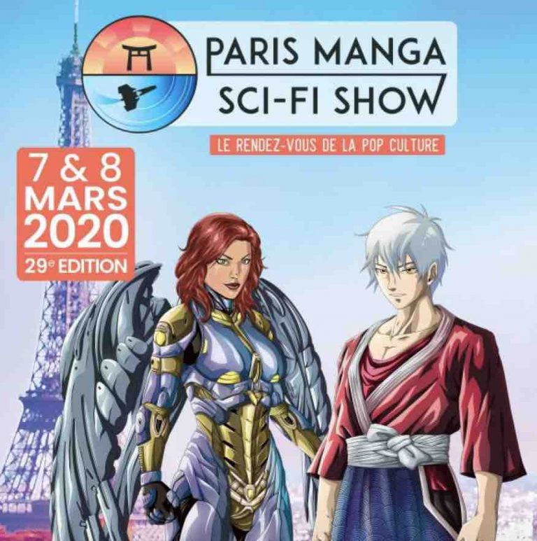 La 29ème édition de Paris Manga & Sci-Fi Show les 7 et 8 mars à Paris