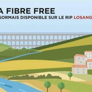 La Fibre Free désormais disponible sur le RIP Losange (région Grand Est)