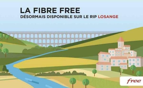 La Fibre Free désormais disponible sur le RIP Losange (région Grand Est)