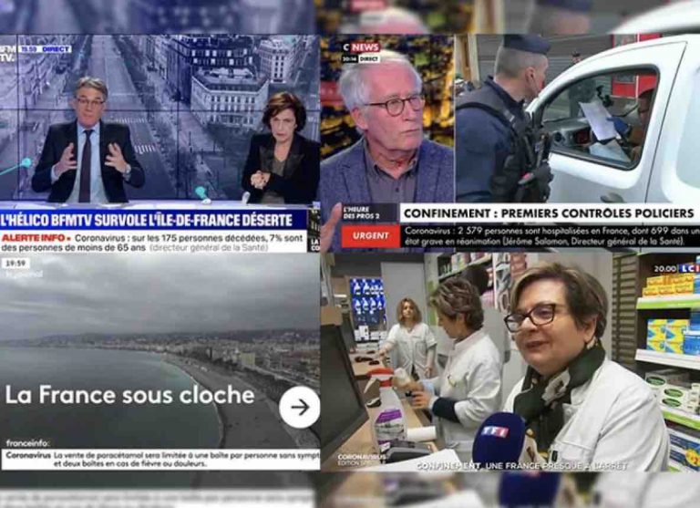 La médiatisation du Covid-19, un phénomène inédit dans l’histoire de l’information télé en France