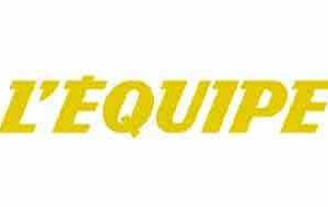 Pour la première fois, le logo de L’ÉQUIPE en jaune