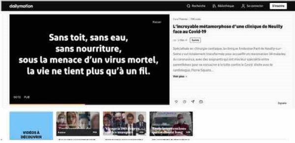 Dailymotion soutient la lutte contre le COVID-19 en offrant de l’espace publicitaire