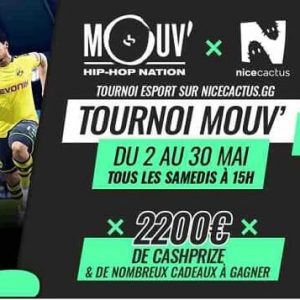 Mouv’ lance son premier tournoi e-sport avec Nicecactus