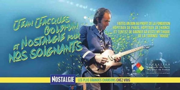Nostalgie offre une tenue collector de Jean-Jacques Goldman au profit de la Fondation Hôpitaux de Paris-Hôpitaux de France