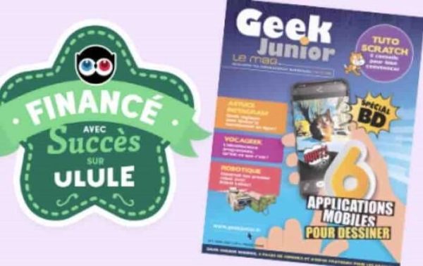 «Geek Junior Le Mag» a réussi son financement sur Ulule