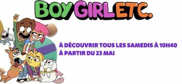 Gulli : la nouvelle série d’animation «Boy Girl etc» dès le samedi 23 mai à 10h40