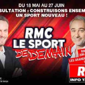 RMC lance une consultation citoyenne sur le sport : «RMC, le sport de demain»