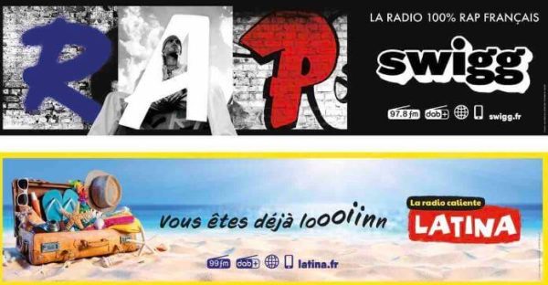 Swigg et Latina s’affichent sur les bus parisiens
