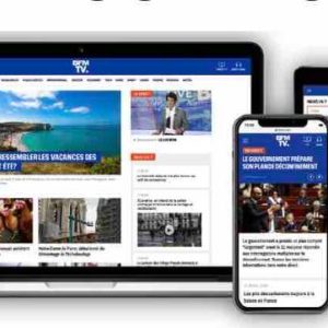 BFMTV : lancement du nouveai site web
