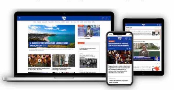 BFMTV : lancement du nouveai site web