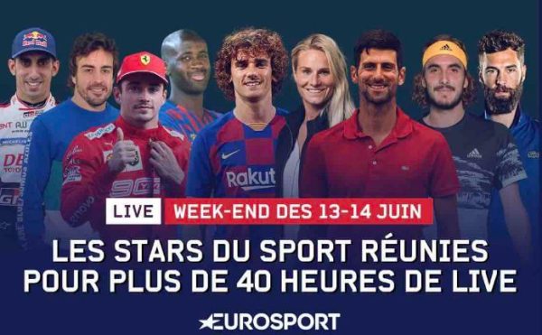 Eurosport : les stars du sport réunies pour plus de 40 heures de live ce week-end