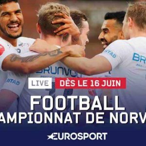Eurosport/ Football : le Championnat de Norvège en direct dès le 16 juin