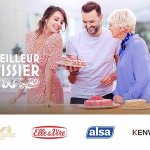 M6 : Lindt, Elle & Vire, Alsa et Kenwood, parrains de la 9ème saison du «Meilleur pâtissier»