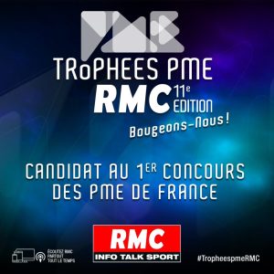 RMC : remise des prix de la la 11 ème édition des «Trophées PME RMC» sur RMC.fr ce 17 décembre