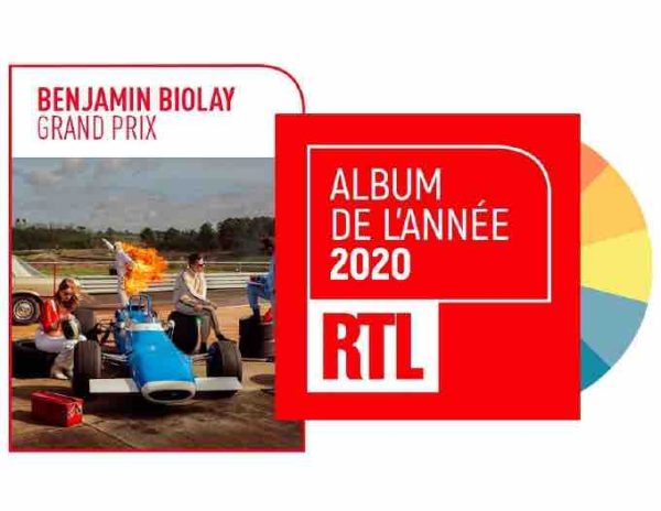 RTL : «Grand Prix» de Benjamin Biolay a été élu «Album RTL de l’Année 2020»
