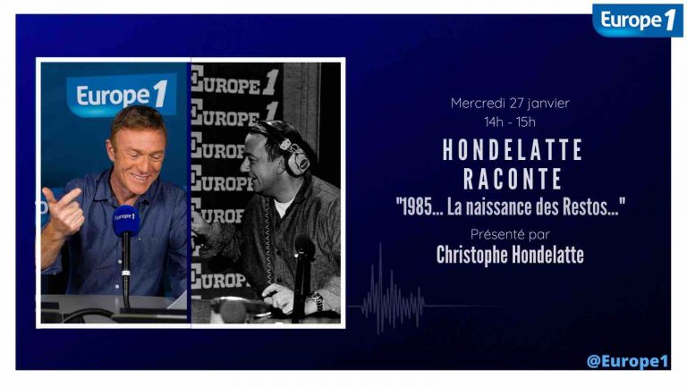 Europe 1 : «Christophe Hondelatte raconte», ce mercredi, la naissance des Restos du Cœur
