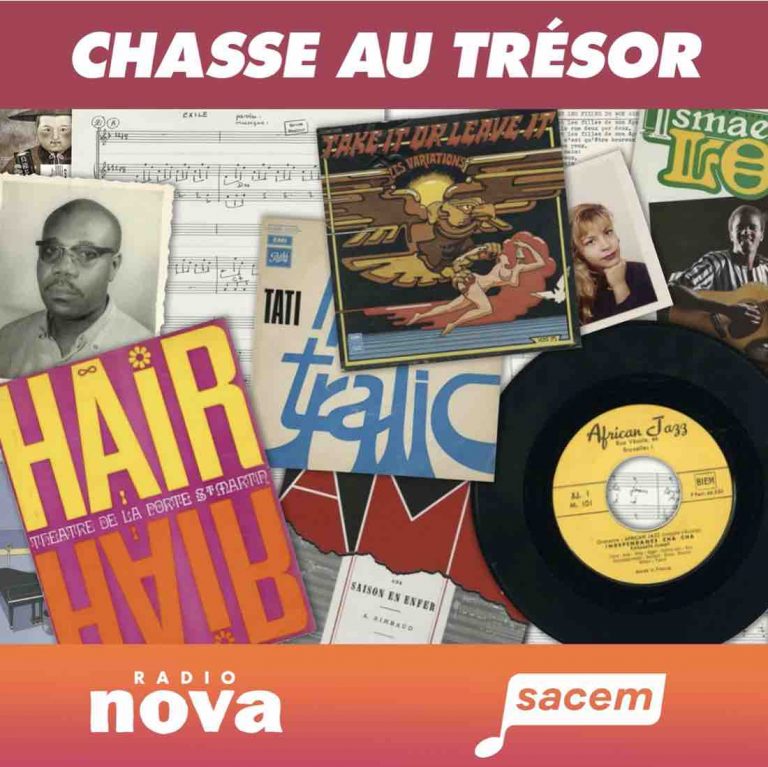 La Sacem et Radio Nova lancent le nouveau podcast natif «Chasse au trésor»