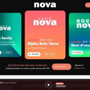 Radio Nova lance une nouvelle application et un nouveau site