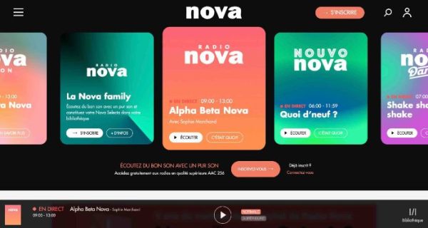 Radio Nova lance une nouvelle application et un nouveau site