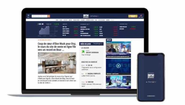 BFM BUSINESS : BFM BOURSE leader des sites entièrement dédiés à l’actualité boursière en 2020